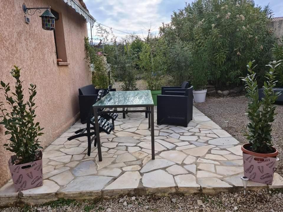 Studio dans villa calme à 15km de Cannes Peymeinade Exterior foto