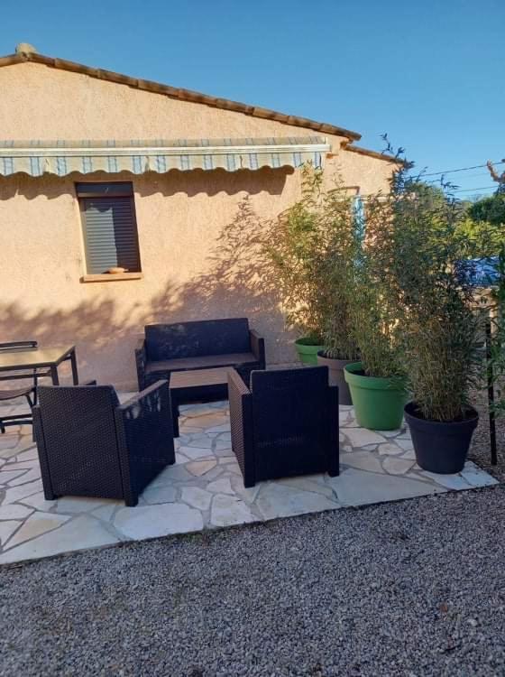 Studio dans villa calme à 15km de Cannes Peymeinade Exterior foto